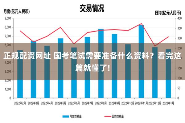 正规配资网址 国考笔试需要准备什么资料？看完这篇就懂了!